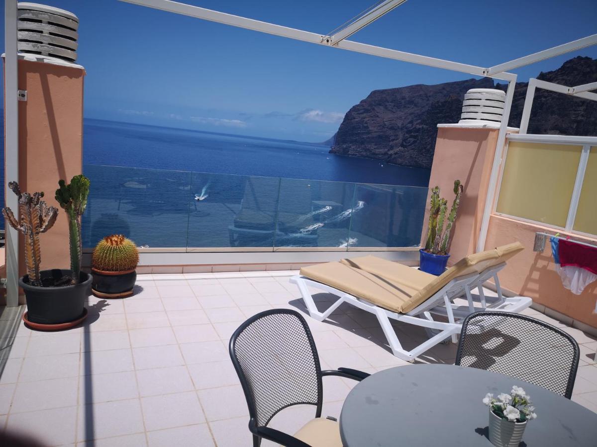 Luxury Apt. With Stunning Sea View Acantilado de los Gigantes Exteriér fotografie